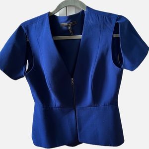 BCBG MAXAZRIA top in royal blue size M